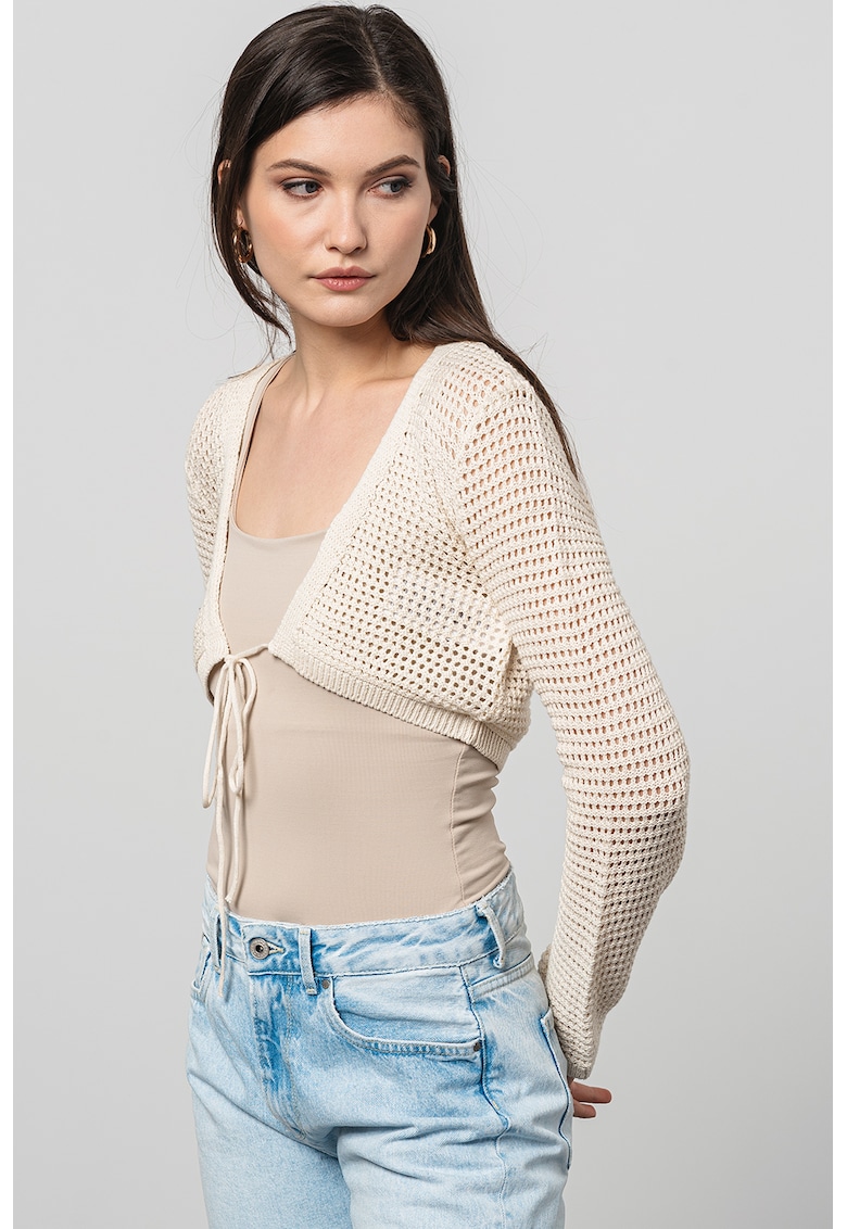 Къса жилетка Madera с шпиц Vero Moda