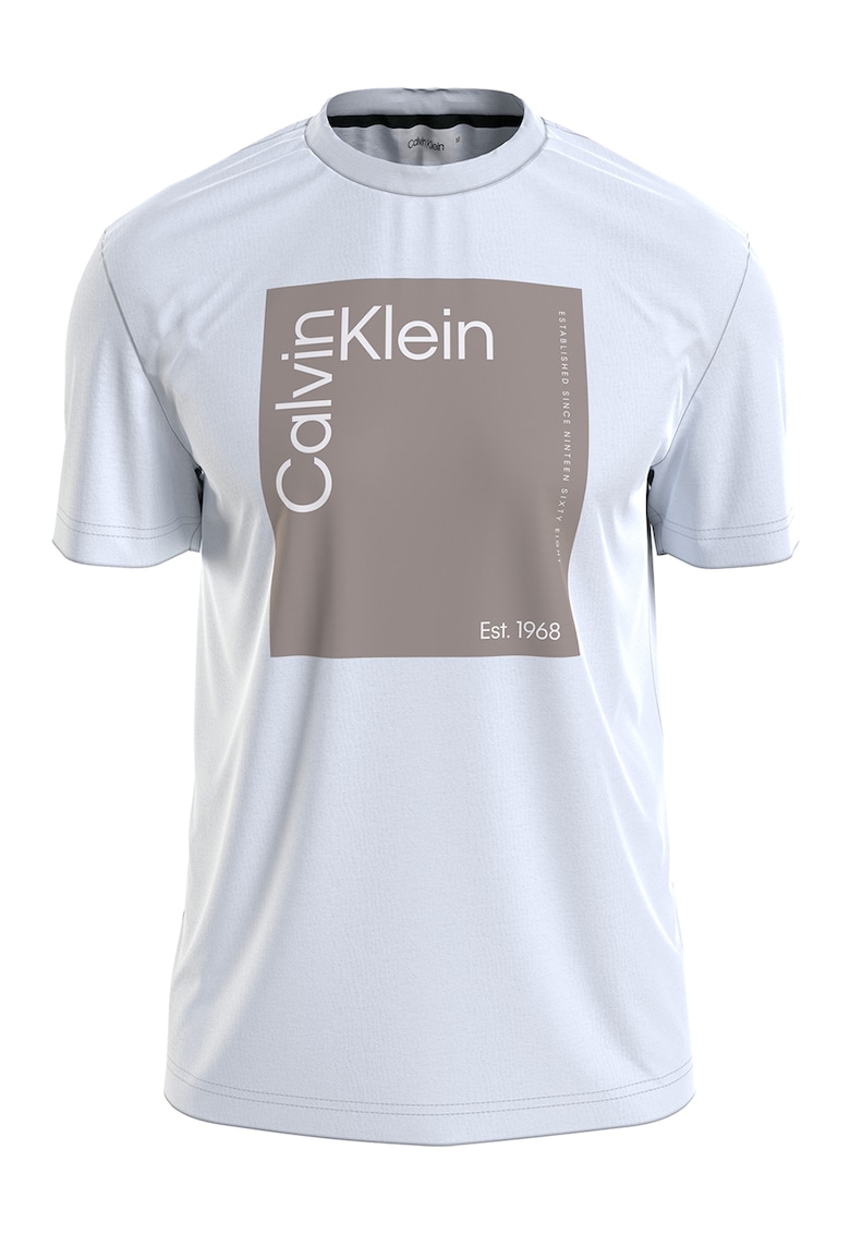 Памучна тениска с лого CALVIN KLEIN