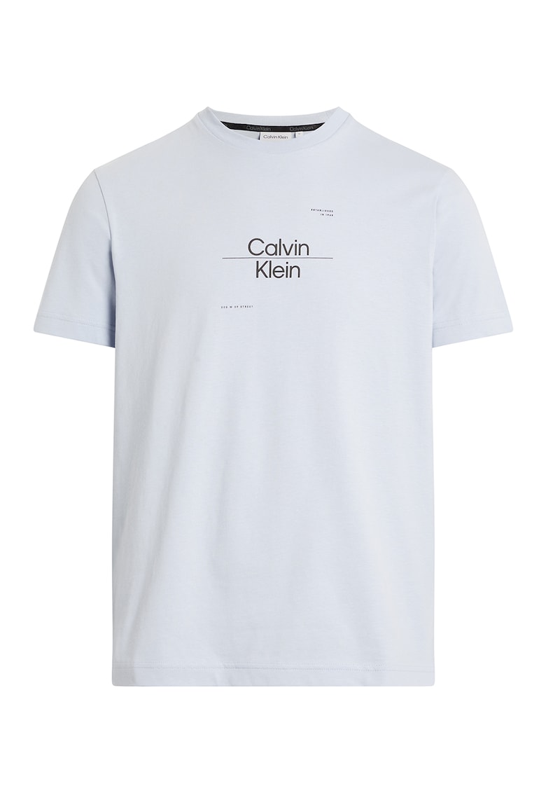 Памучна тениска с лого CALVIN KLEIN