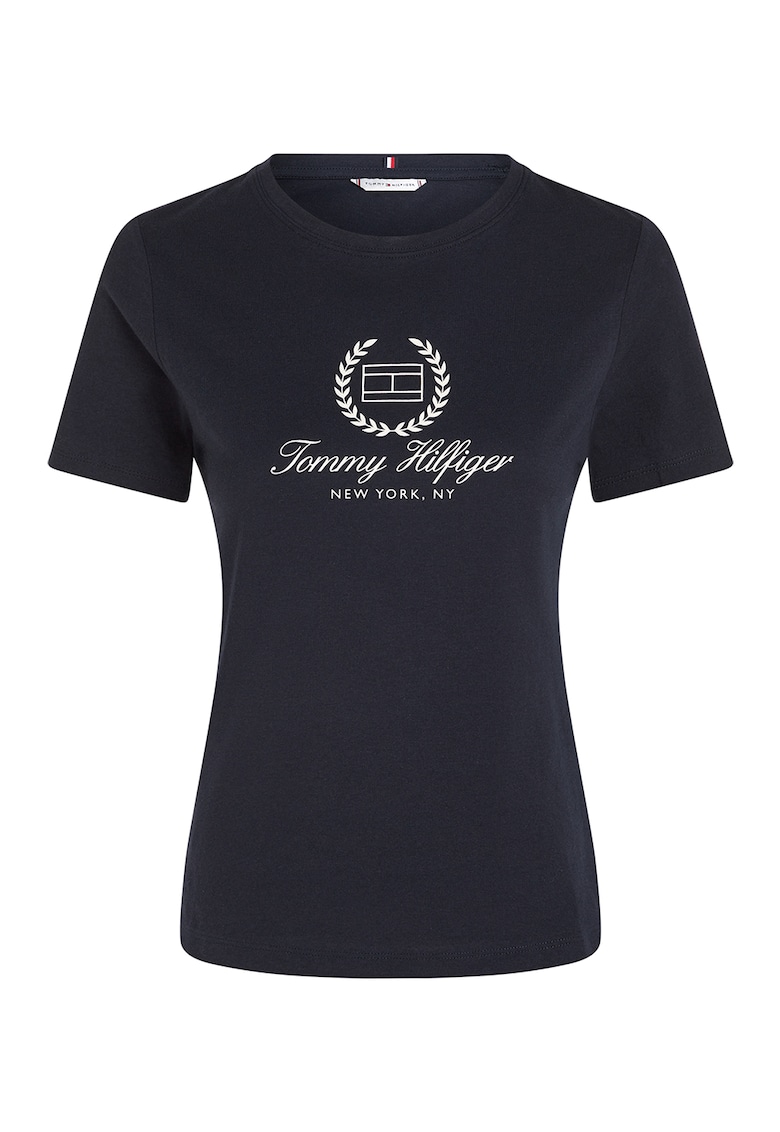 Памучна тениска с лого Tommy Hilfiger