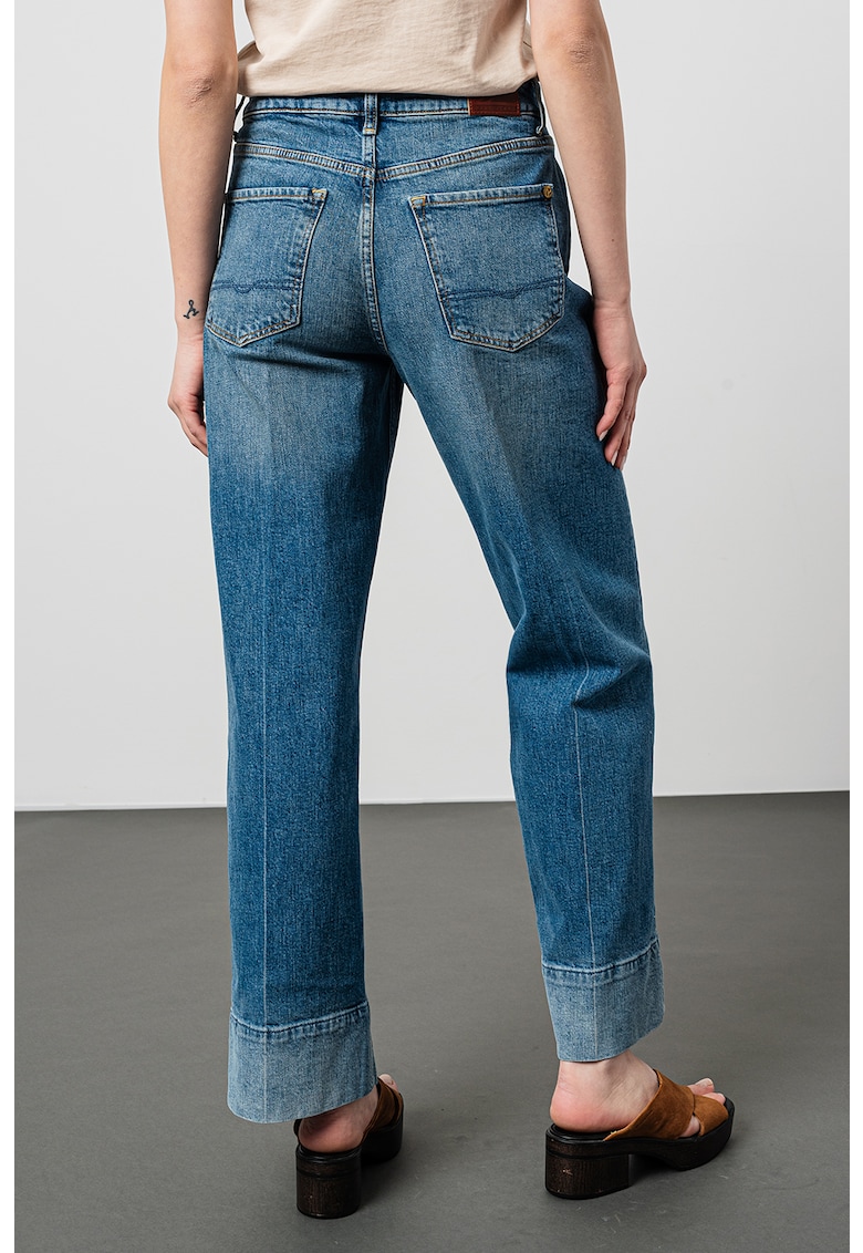 Прави дънки със захабен ефект Pepe Jeans London