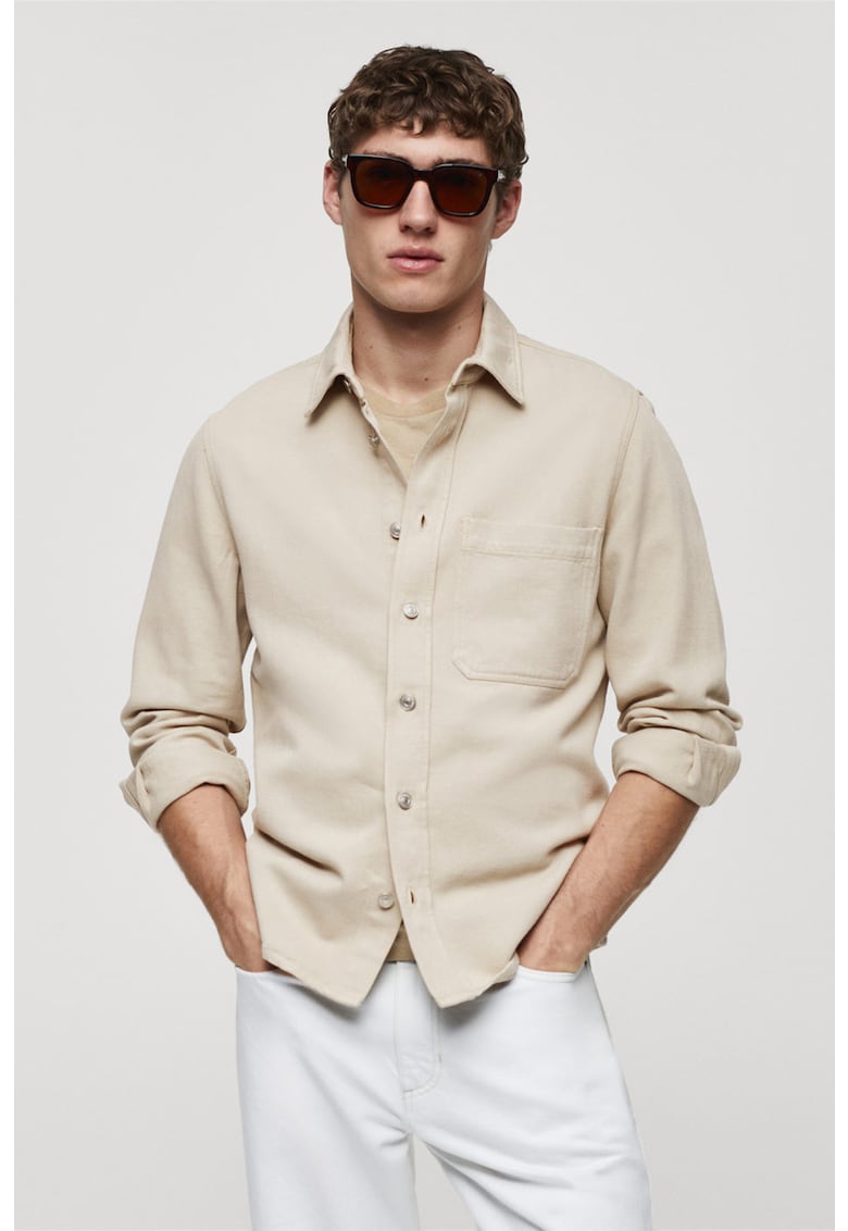 Риза Jay с лен Mango