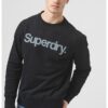 Свободен суитшърт City с лого SUPERDRY