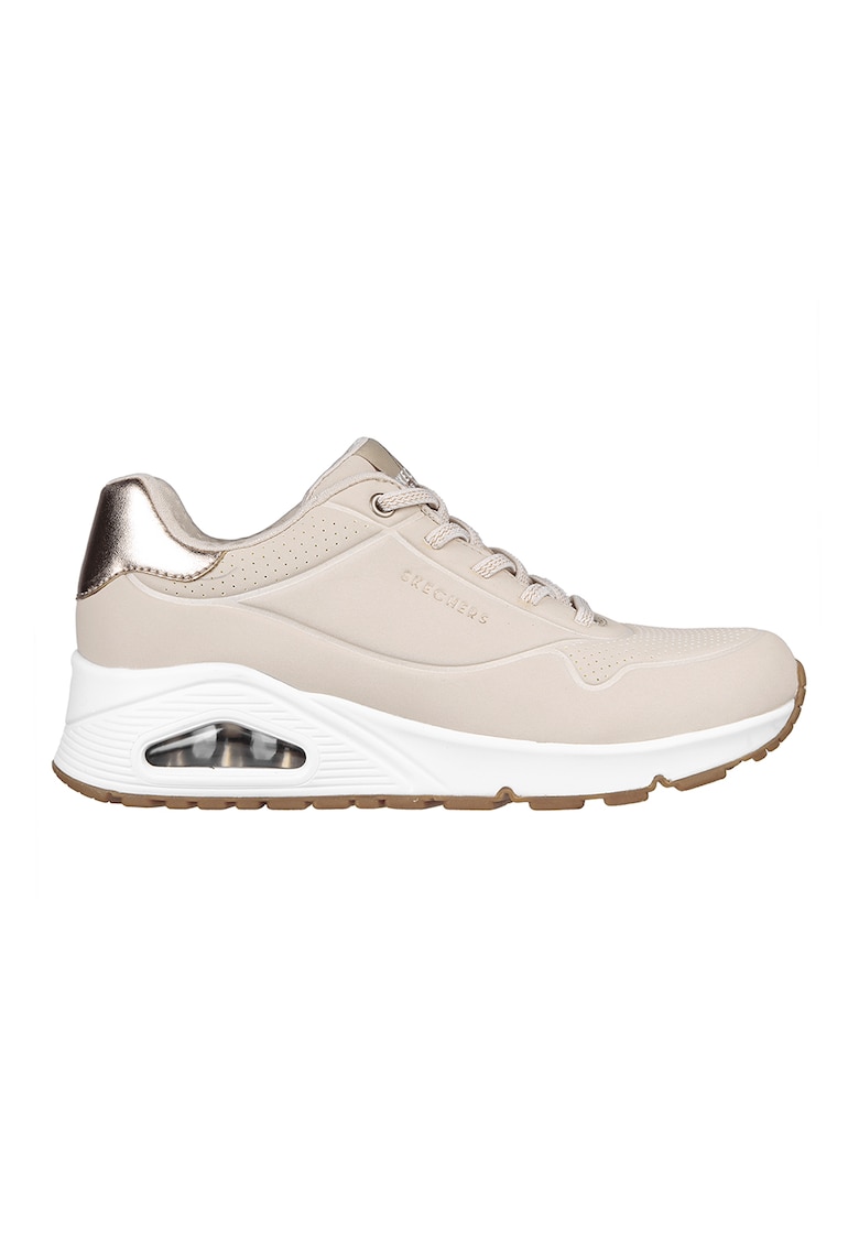 Спортни обувки Uno Shimmer Away от еко кожа Skechers