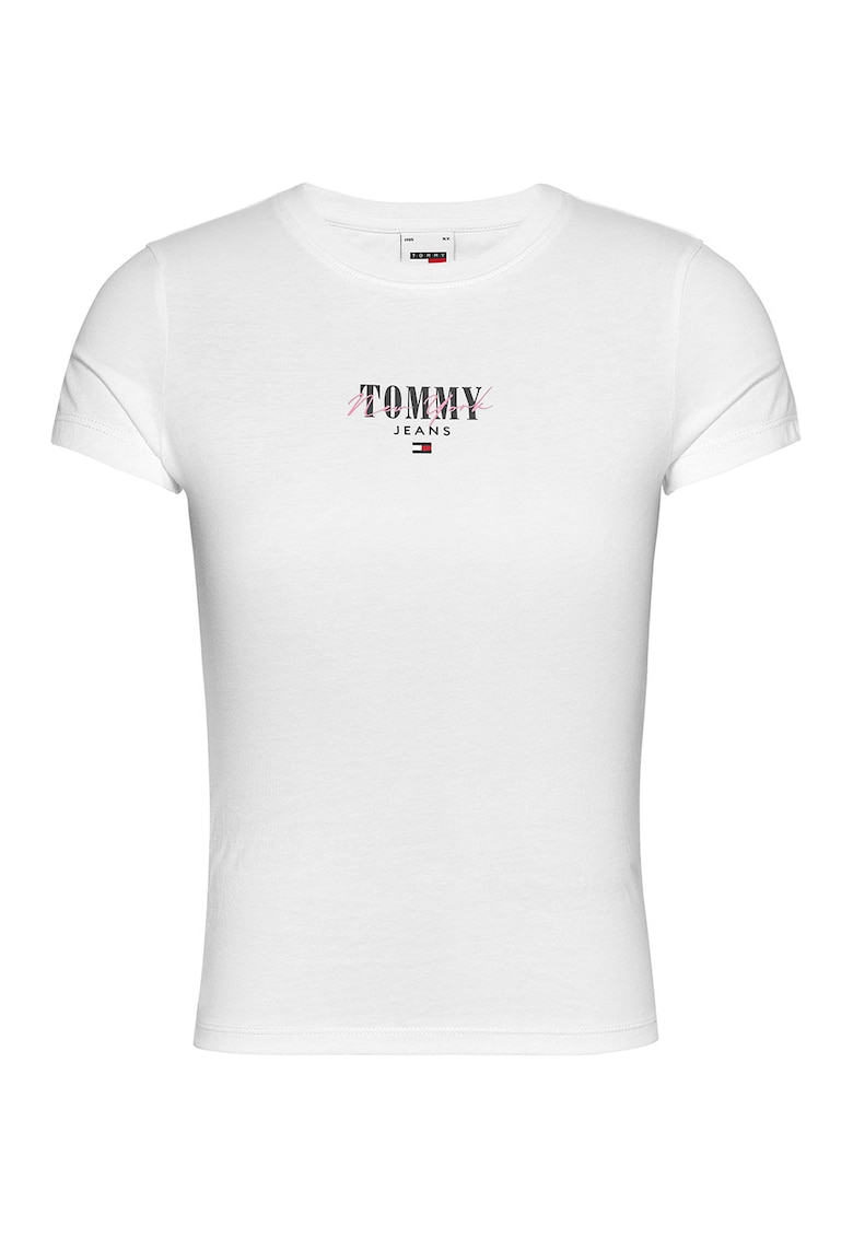 Слим тениска с органичен памук Tommy Jeans