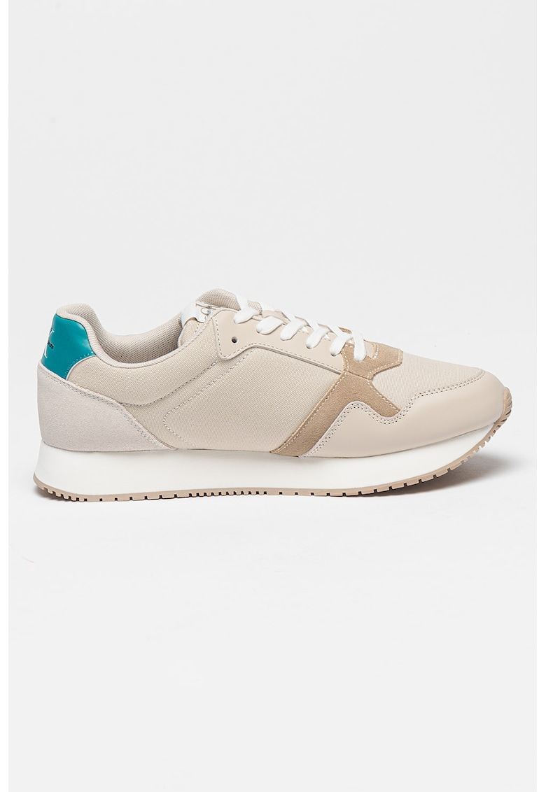 Спортни обувки Retro Runner с кожа CALVIN KLEIN JEANS