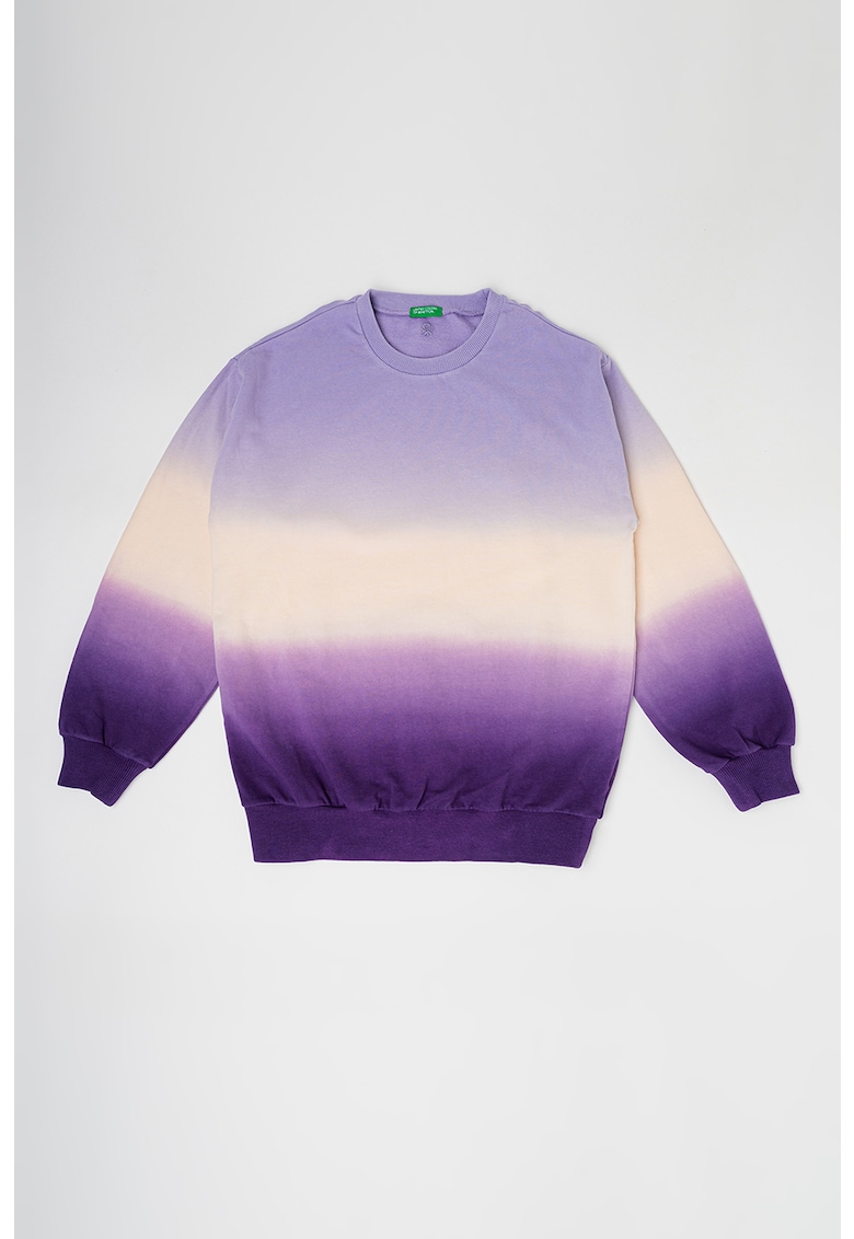 Суитшърт с овално деколте United Colors of Benetton