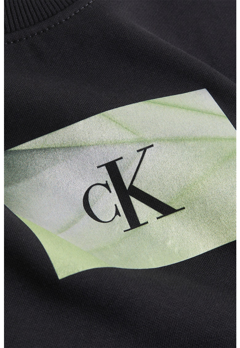 Суитшърт с органичен памук с лого CALVIN KLEIN JEANS