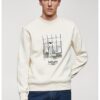 Суитшърт с фигурална щампа Mango