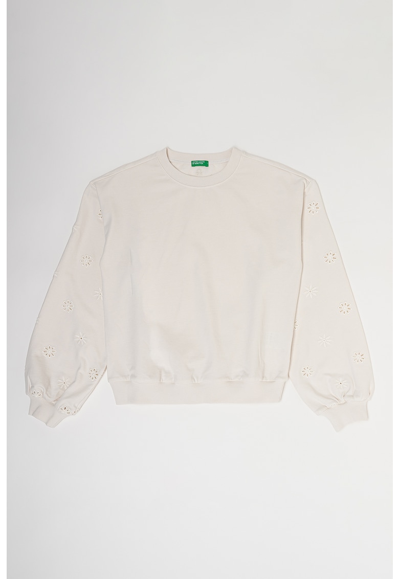 Суитшърт с флорални детайли United Colors of Benetton