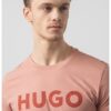 Тениска Dulivio с контрастно лого HUGO