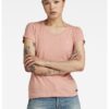 Тениска Eyben от органичен памук с шпиц G-Star RAW
