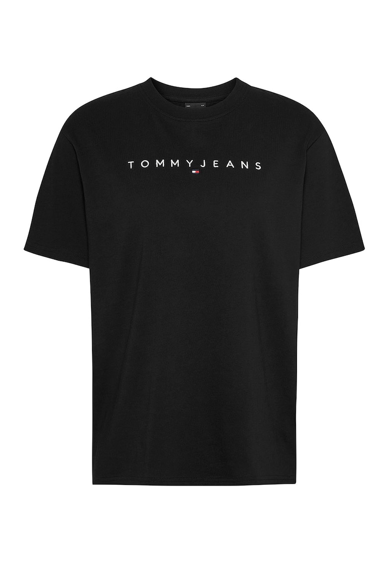 Тениска от органичен памук с бродирано лого Tommy Jeans