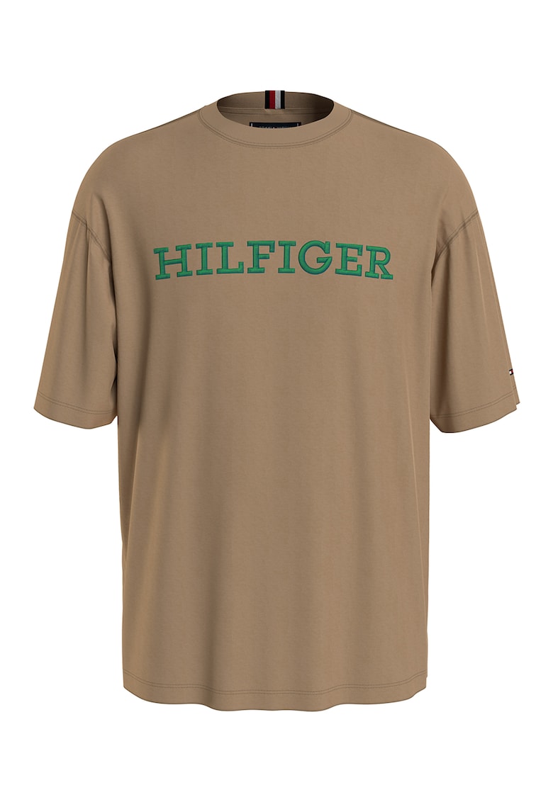 Тениска с бродирано лого Tommy Hilfiger