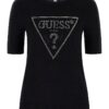 Тениска с декоративни камъни GUESS JEANS