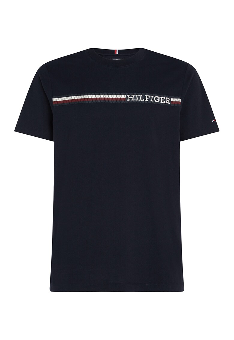 Тениска с лого и стандартна кройка Tommy Hilfiger
