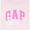 Тениска с лого на Barbie GAP