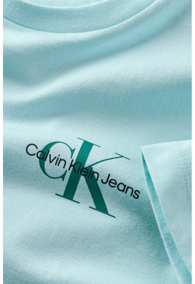 Тениска с овално деколте CALVIN KLEIN
