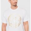Тениска с овално деколте и лога Versace Jeans Couture