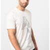 Тениска с уголемено лого ARMANI EXCHANGE
