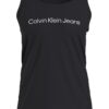 Топ с изрязан гръб и лого CALVIN KLEIN JEANS