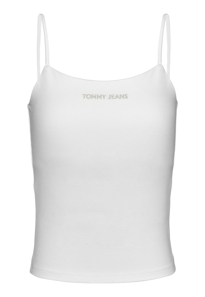 Топ с лого на гърдите Tommy Jeans