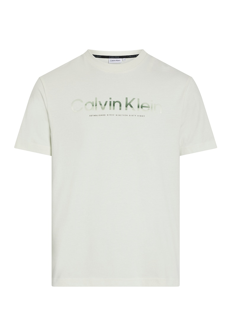 Ттениска от органичен памук с лого CALVIN KLEIN