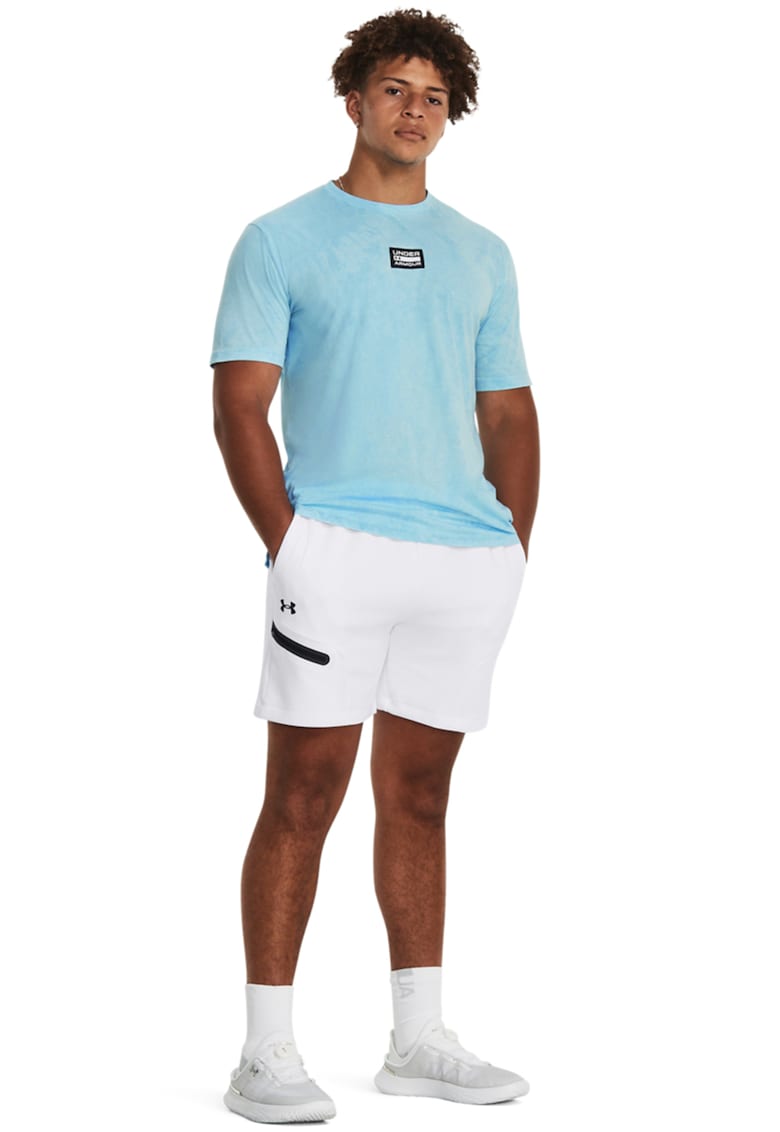 Фитнес тениска Elevated Core със захабен ефект Under Armour