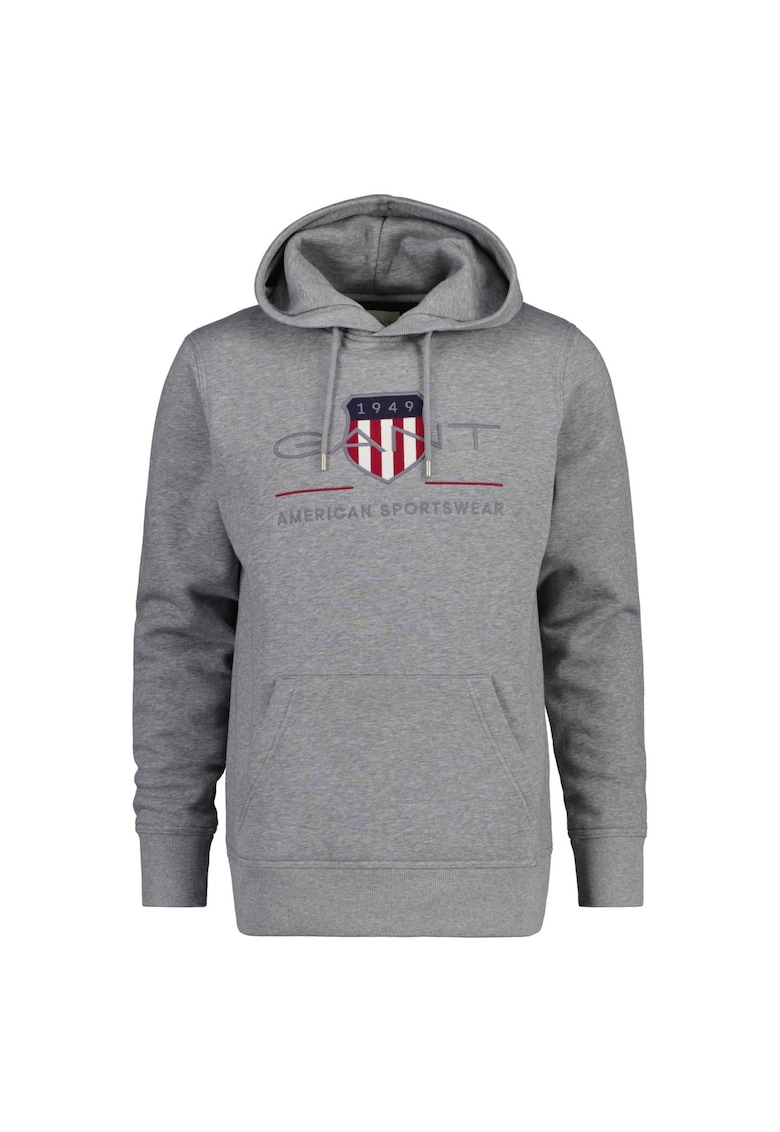 Худи Archive Shield с джоб кенгуру Gant