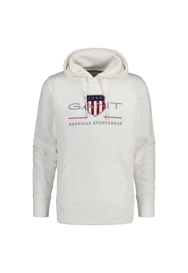 Худи Archive Shield с джоб кенгуру Gant