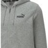 Худи Essentials с цип и лого Puma