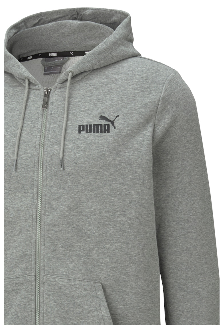 Худи Essentials с цип и лого Puma