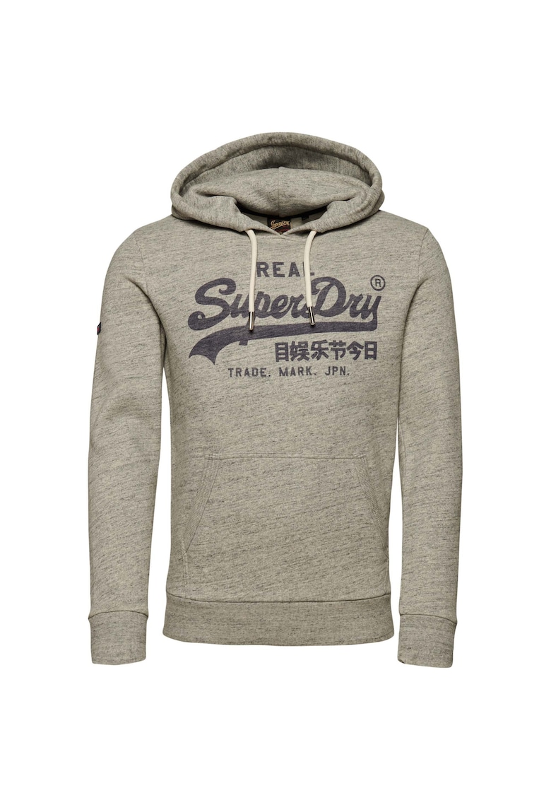 Худи Vintage с лого и джоб кенгуру SUPERDRY