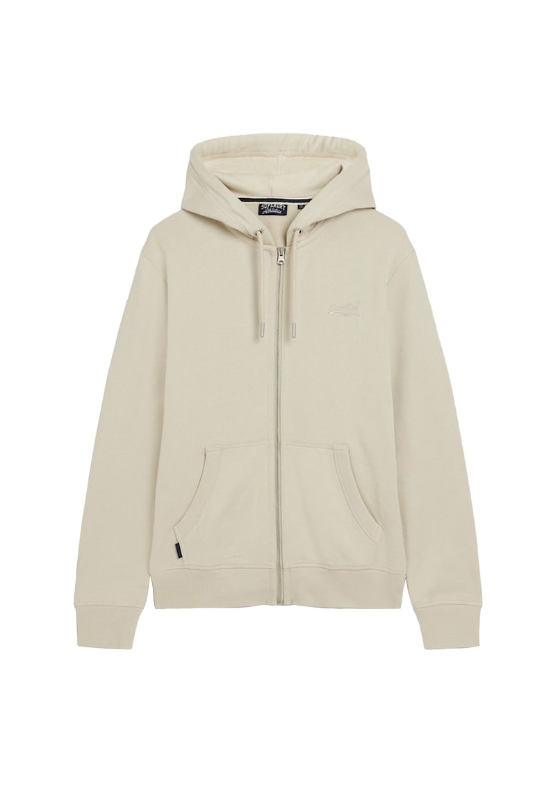 Худи с цип и връзка SUPERDRY