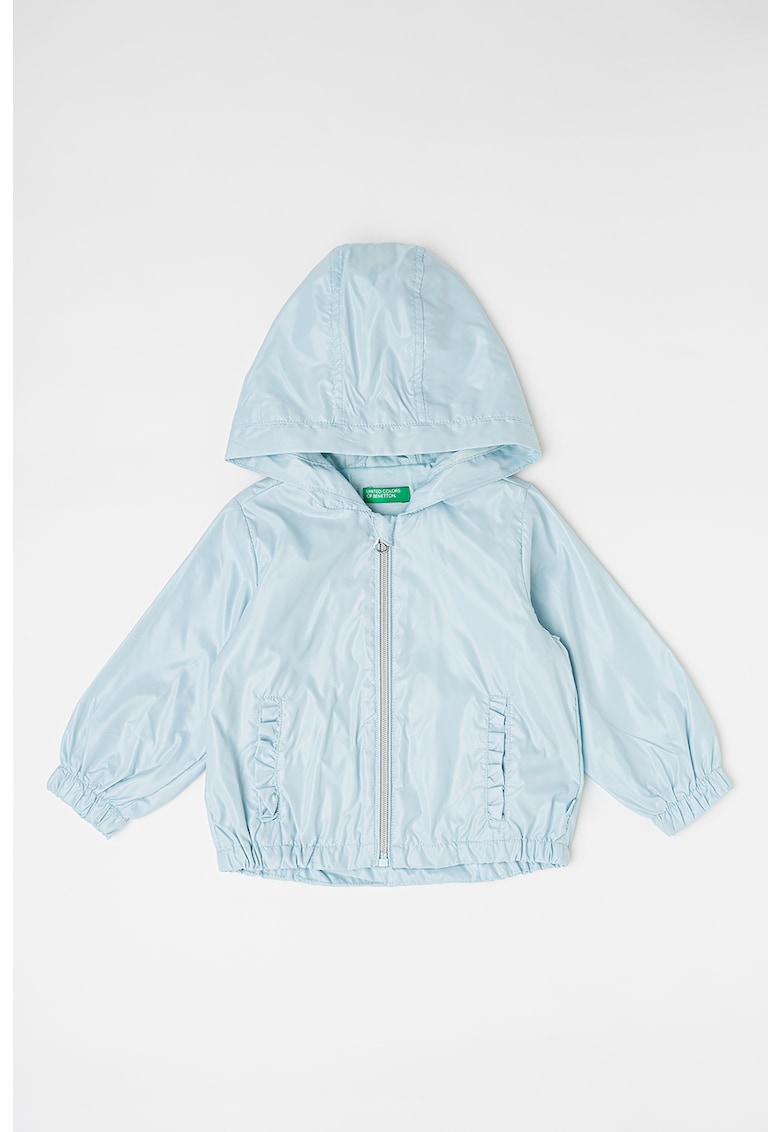 Яке с качулка и цип United Colors of Benetton