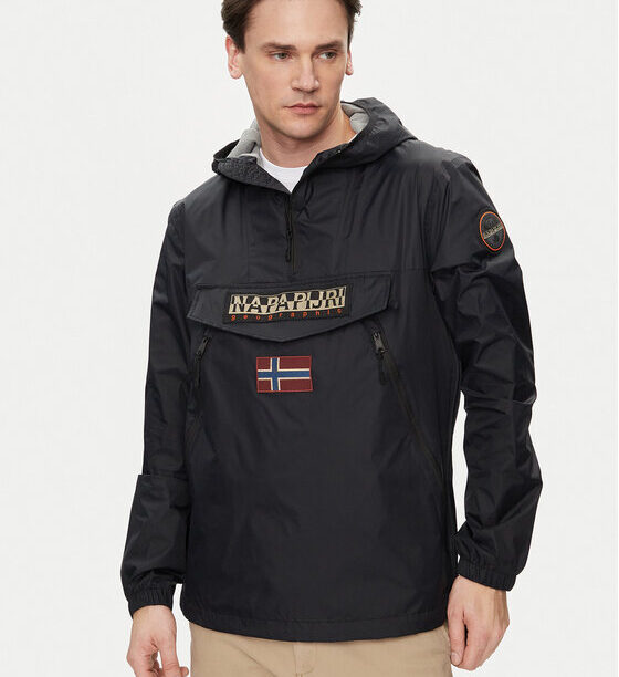 Napapijri Анорак Rainforest Wb Pkt V2 NP0A4HX6 Черен Regular Fit за Мъже цена