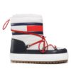 Tommy Jeans Апрески Snowboot Low EN0EN02162 Бял за Жени цена