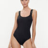 Calvin Klein Swimwear Бански костюм KW0KW02422 Черен за Жени цена