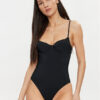 Calvin Klein Swimwear Бански костюм KW0KW02386 Черен за Жени цена