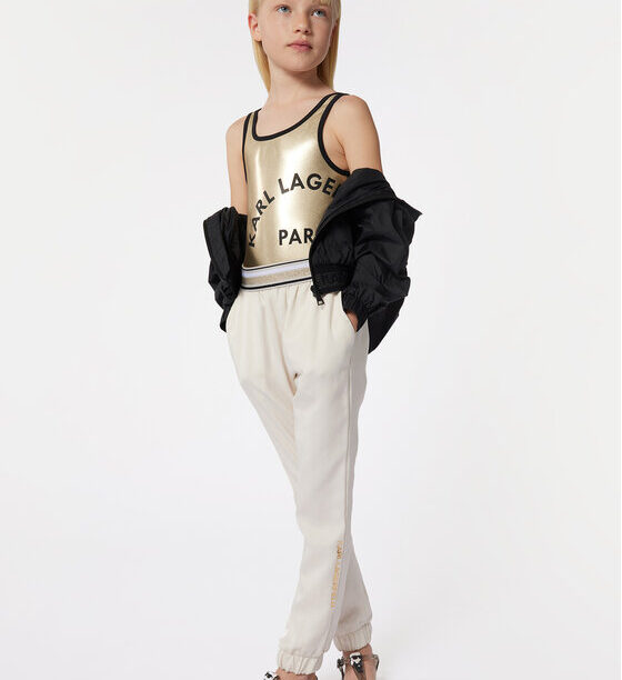 Бански костюм Karl Lagerfeld Kids за Момичета цена