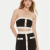 Elisabetta Franchi Блуза TK-15B-42E2-004477 Черен Slim Fit за Жени цена