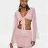 Juicy Couture Блуза JCWCT23326 Розов Slim Fit за Жени цена