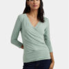 Lauren Ralph Lauren Блуза 200824366019 Зелен Slim Fit за Жени цена