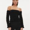 NORMA KAMALI Блуза KK4226PL867001 Черен Regular Fit за Жени цена
