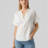 Vero Moda Блуза Beauty 10279697 Бял Regular Fit за Жени цена