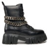 Buffalo Боти Lion Lace Up T-Chain 1622367 Черен за Жени цена
