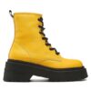 Tommy Jeans Боти Lace Up Chunky EN0EN02057 Жълт за Жени цена