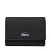 Lacoste Голям дамски портфейл NF4190AA Черен за Жени цена