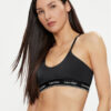 Calvin Klein Swimwear Горнище на бански KW0KW02426 Черен за Жени цена