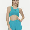 Calvin Klein Swimwear Горнище на бански KW0KW02442 Син за Жени цена